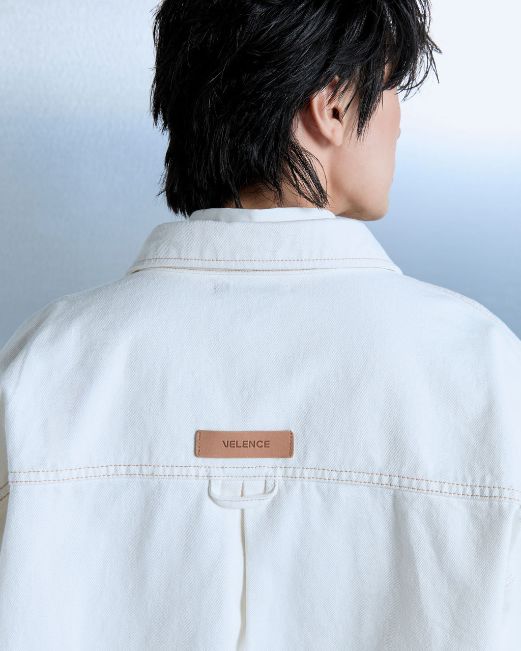 Porcelain Constructed Denim Jacket – Velenceofficial