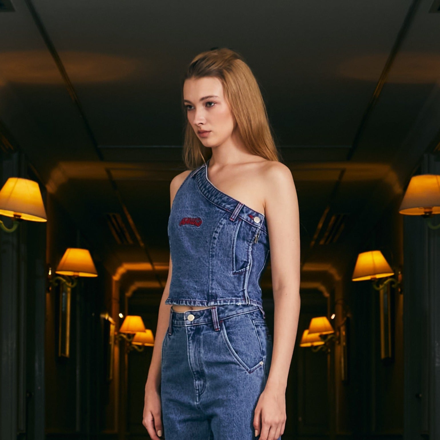 Denim Crop 'La Soiree'