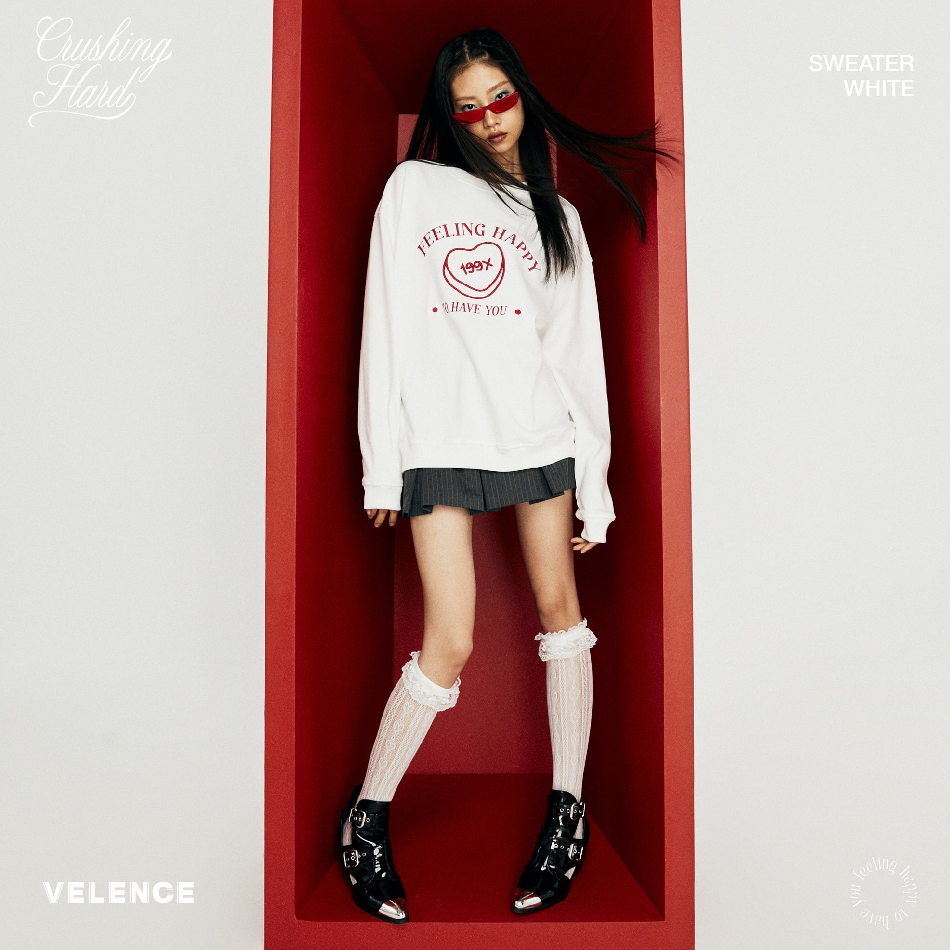 Off White Sweater 'Crushing Hard'